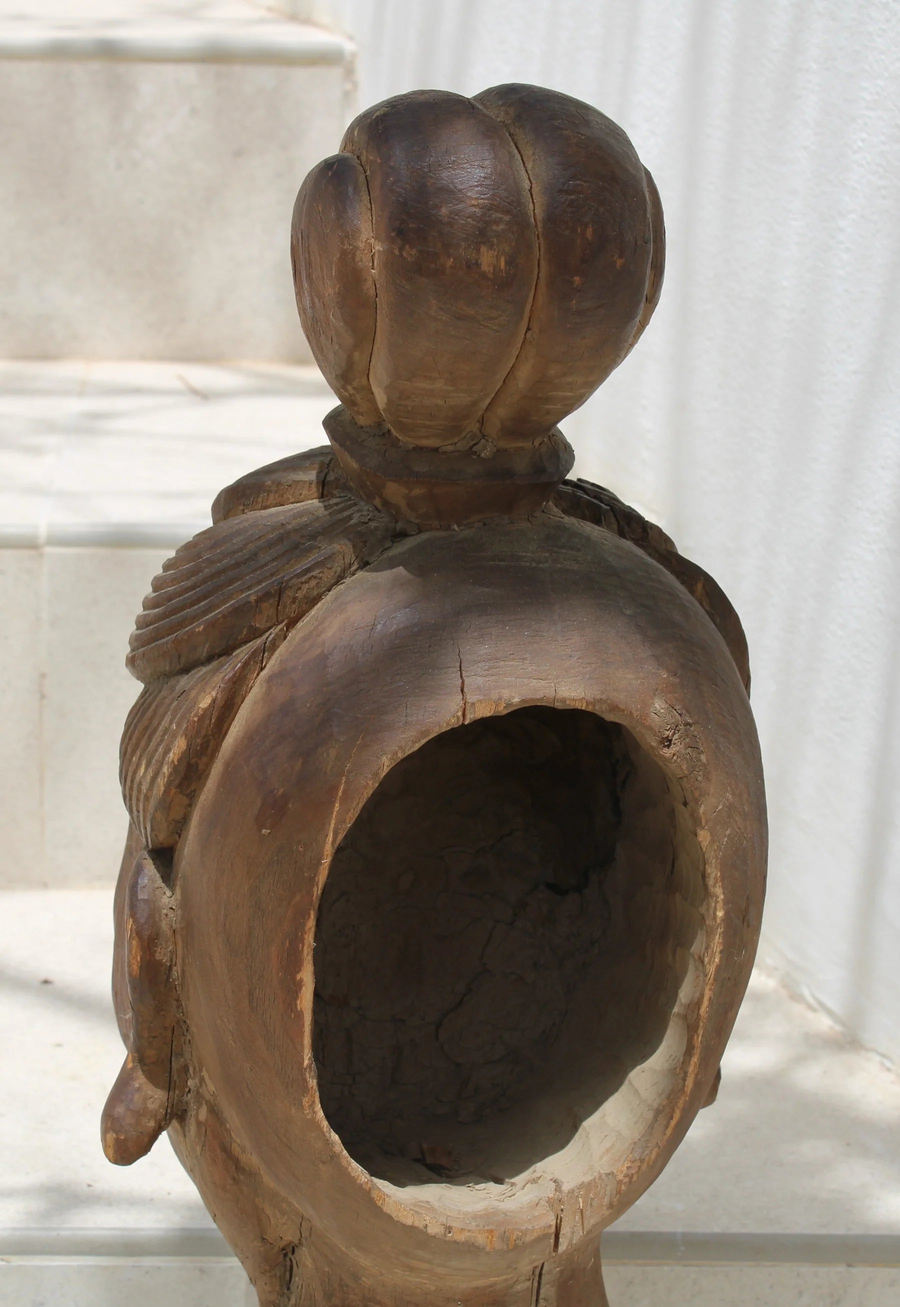 Cabeza de Lokapala de la Dinastía Tang