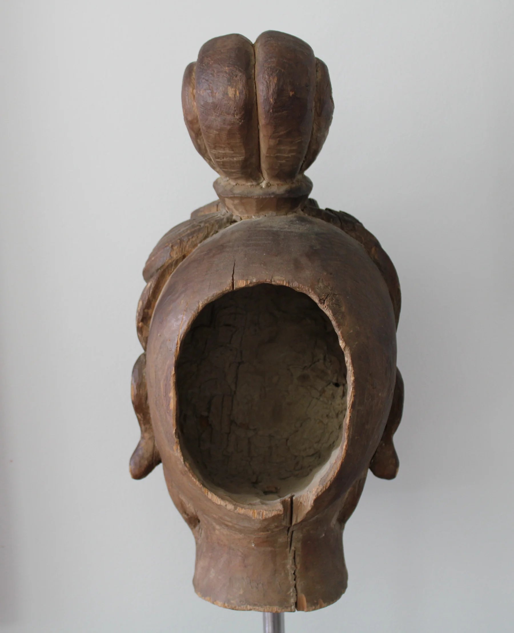 Cabeza de Lokapala de la Dinastía Tang