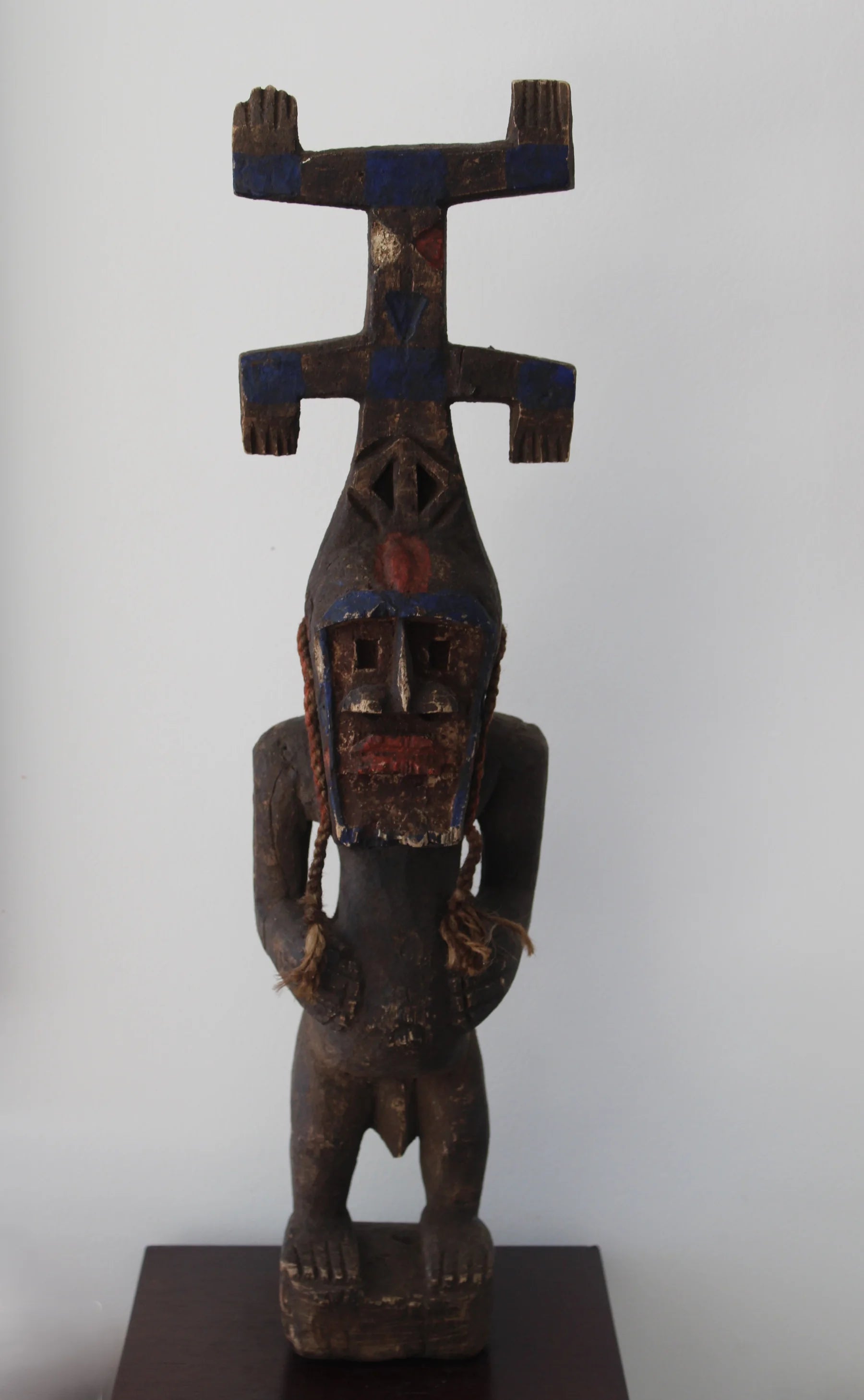 Figura Dogón con Máscara Kanaga