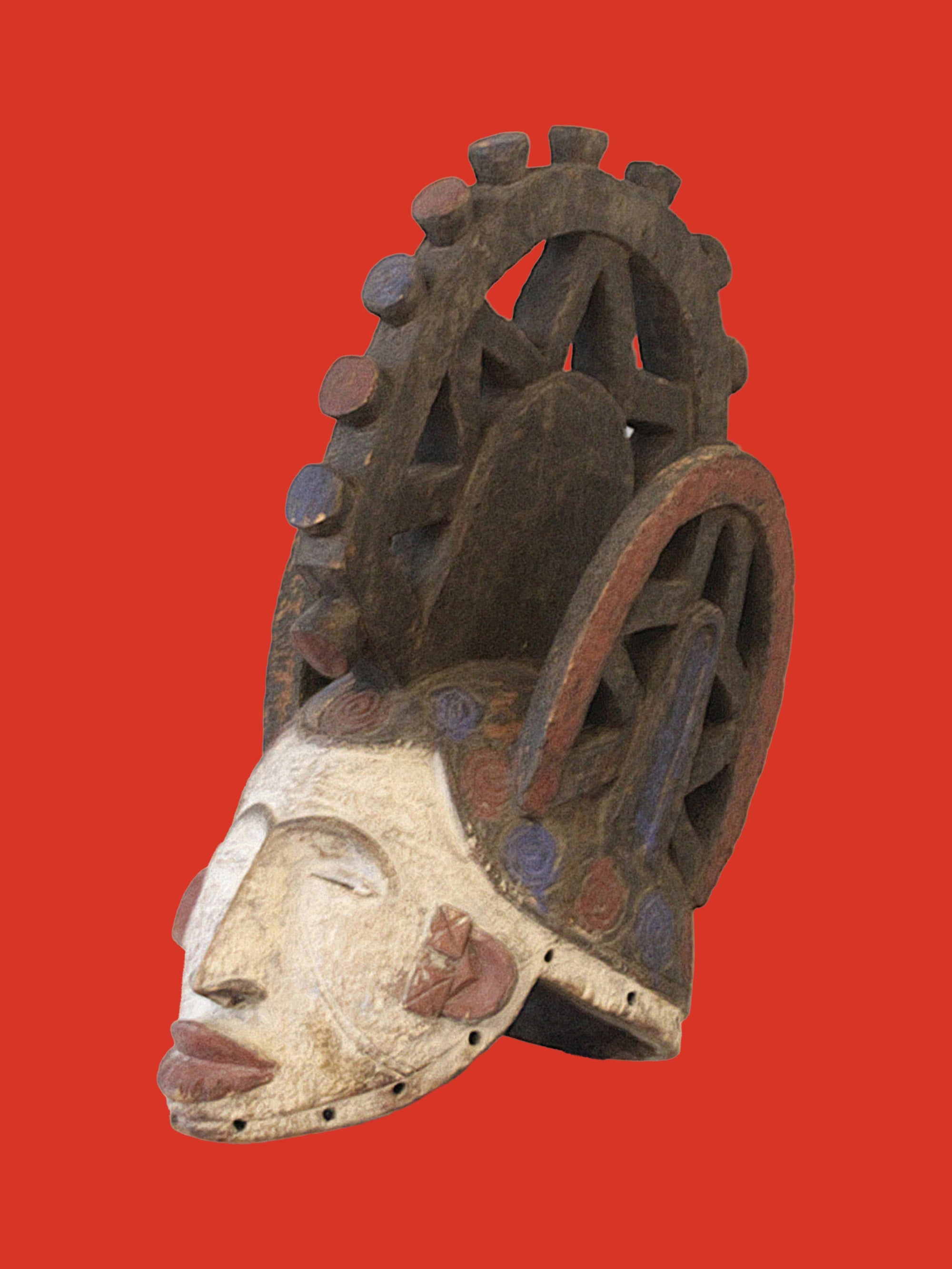 Máscara Casco Agbogho Mmwó